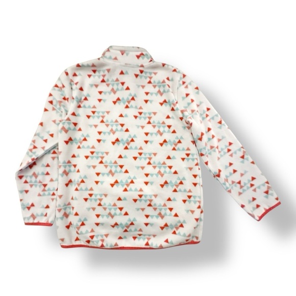 Eddie Bauer | Geometric Print Fleece Pullover (L) 🔺 - Picture 4 of 6